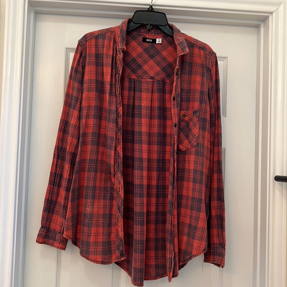 Plaid Button Up